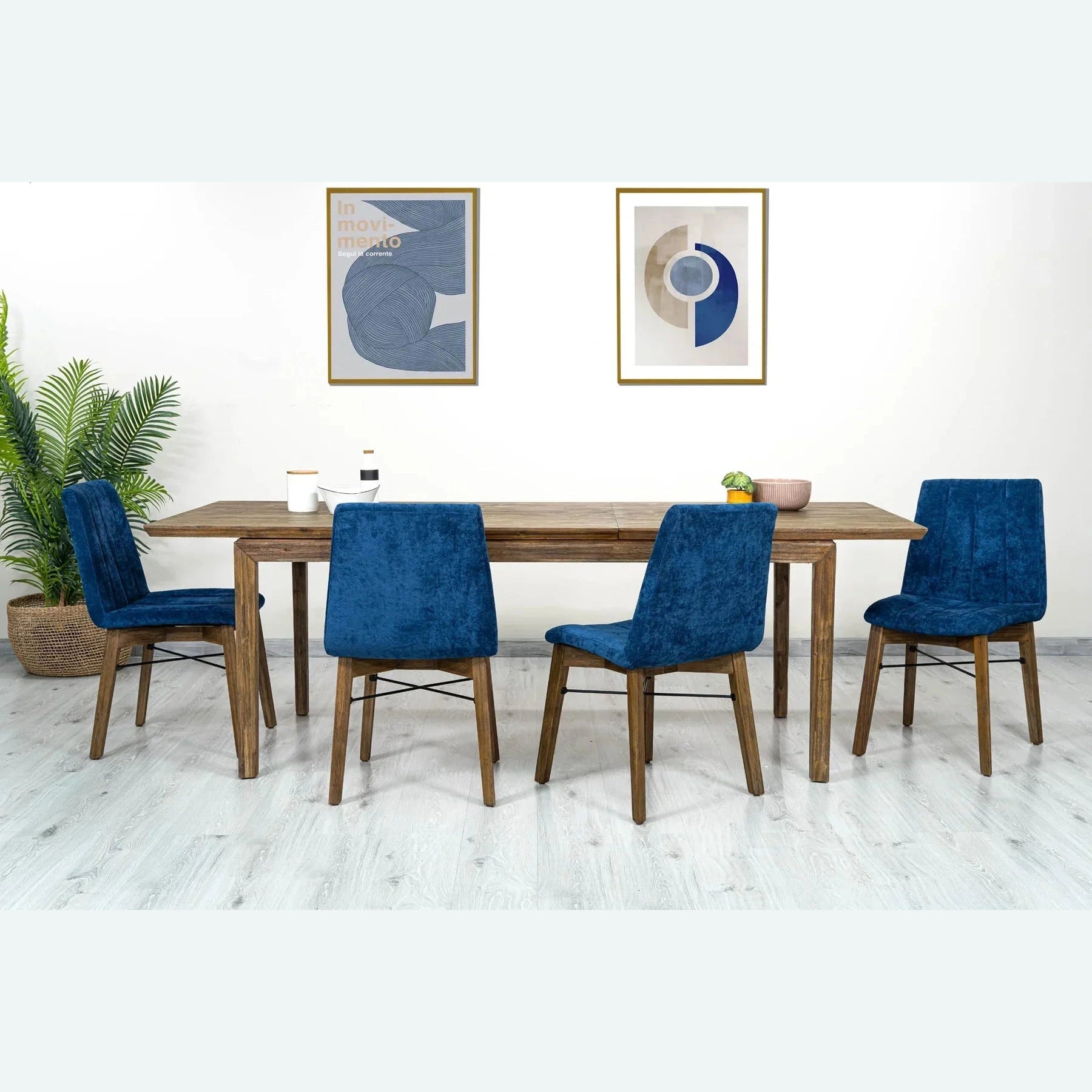 West Extension Dining Table (71"/ 91")
