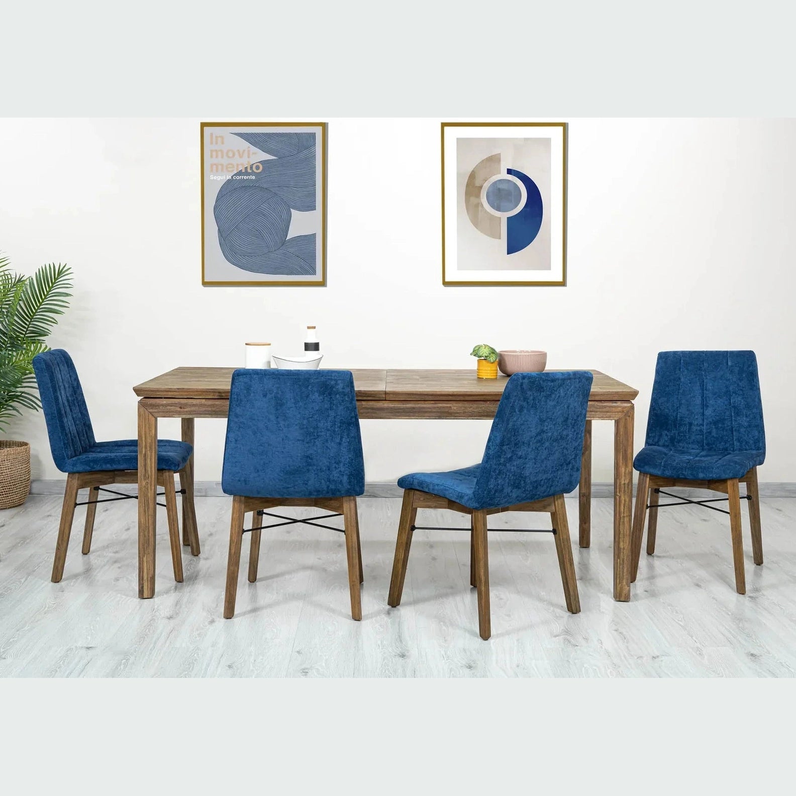 West Extension Dining Table (71"/ 91")