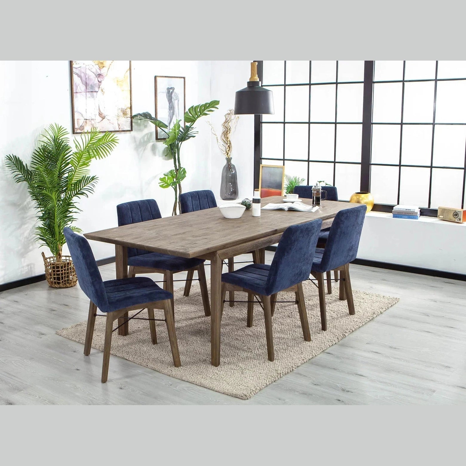 West Extension Dining Table (71"/ 91")