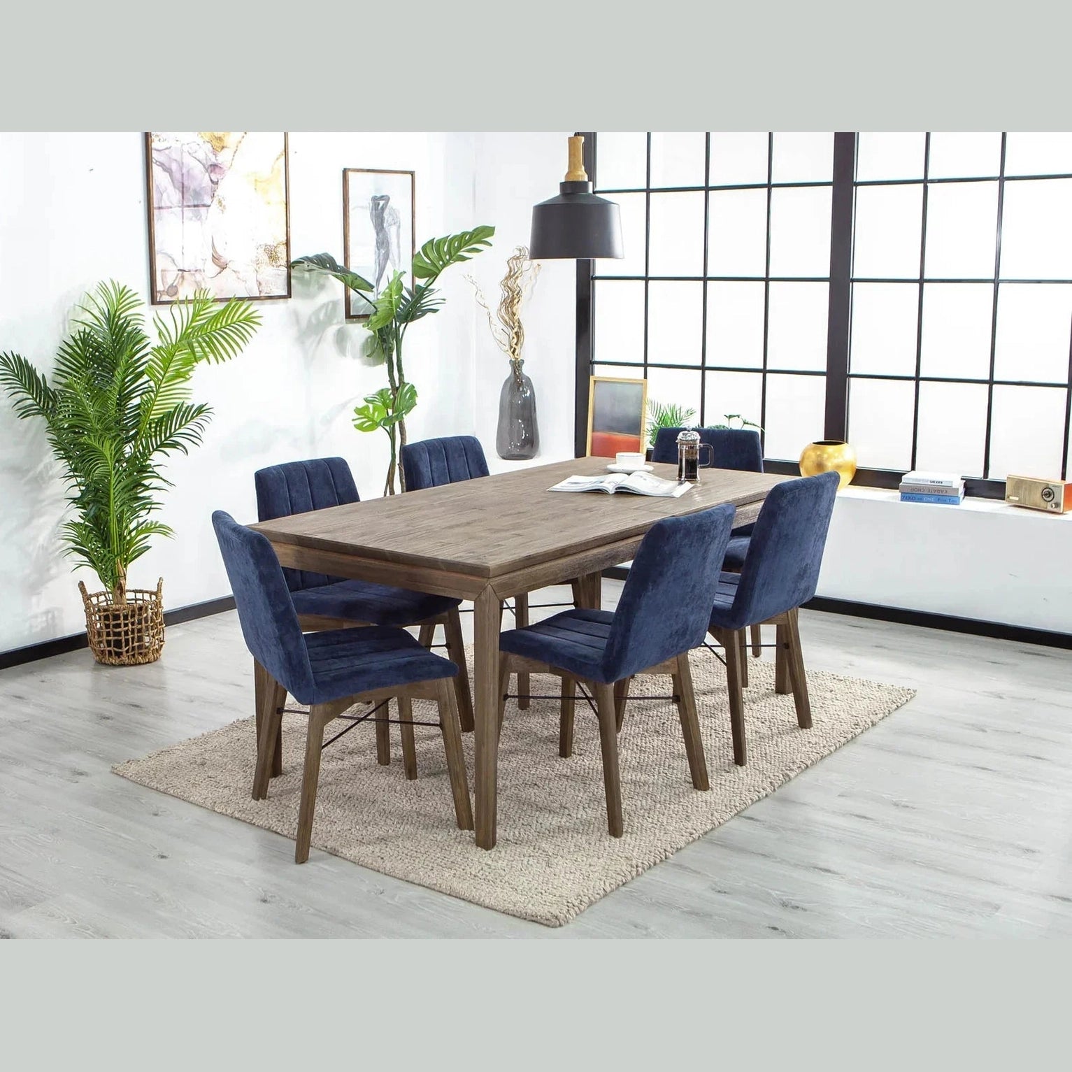 West Extension Dining Table (71"/ 91")