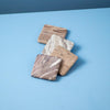 Waterfall Marble Square Coasters - Set of 4