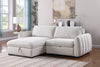 Cassey Pullout Sleeper Sectional with Storage Chaise