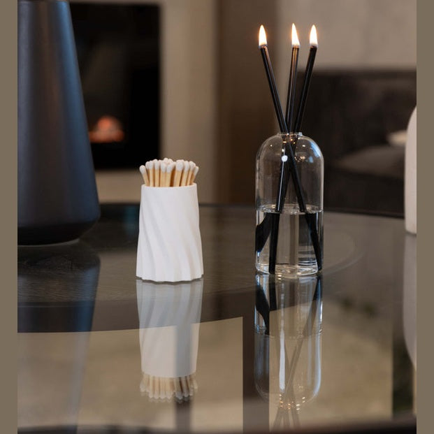 White Concrete Safety Match Set [x1]