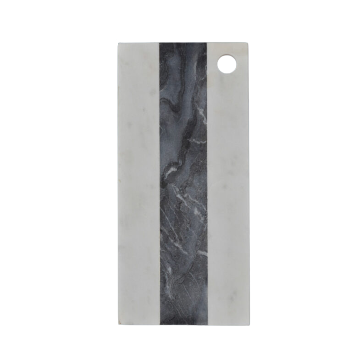 White & Gray Marble Rectangular Board, Large