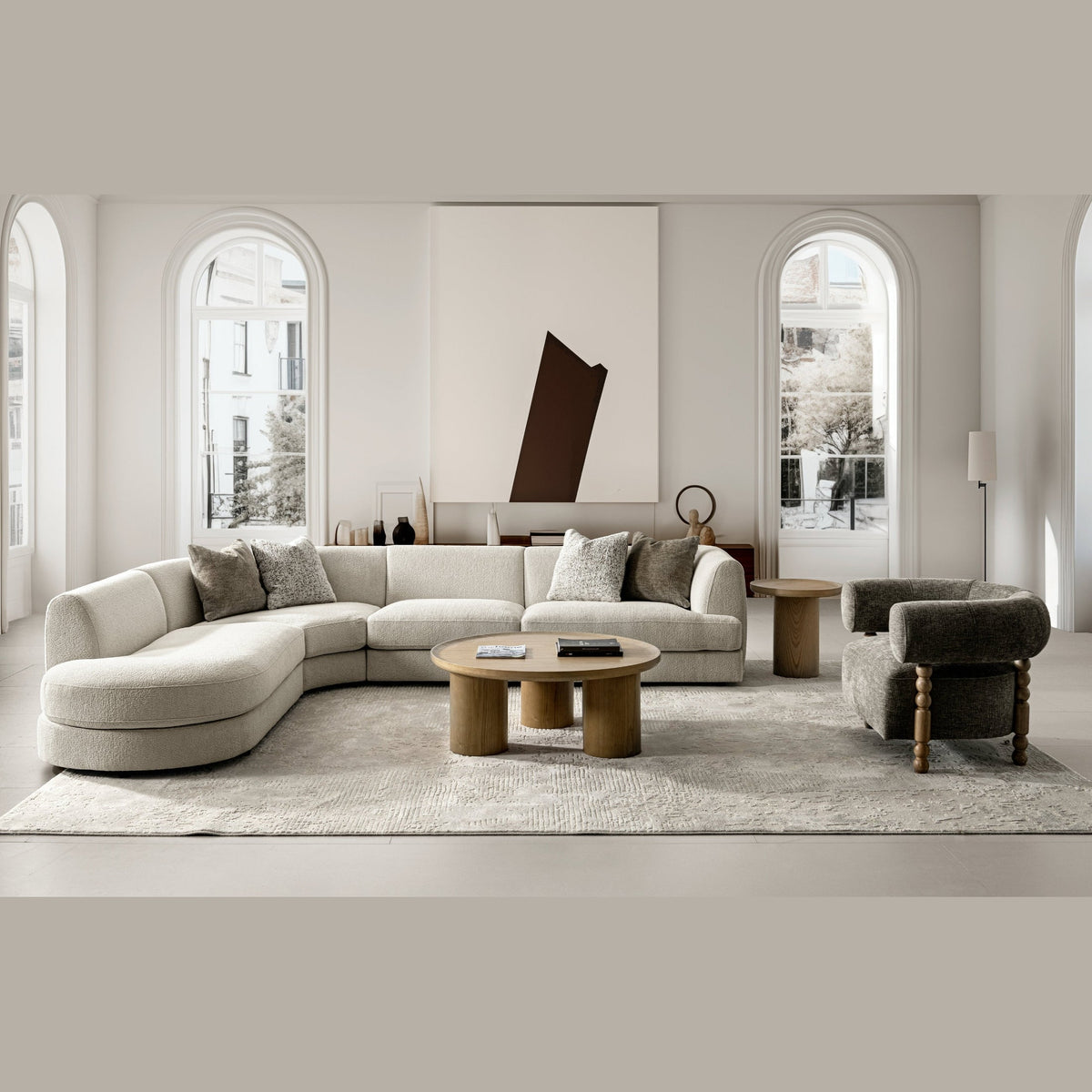 Selin Modular Sectional Sofa with Chaise – Ivory-thumbmail-2