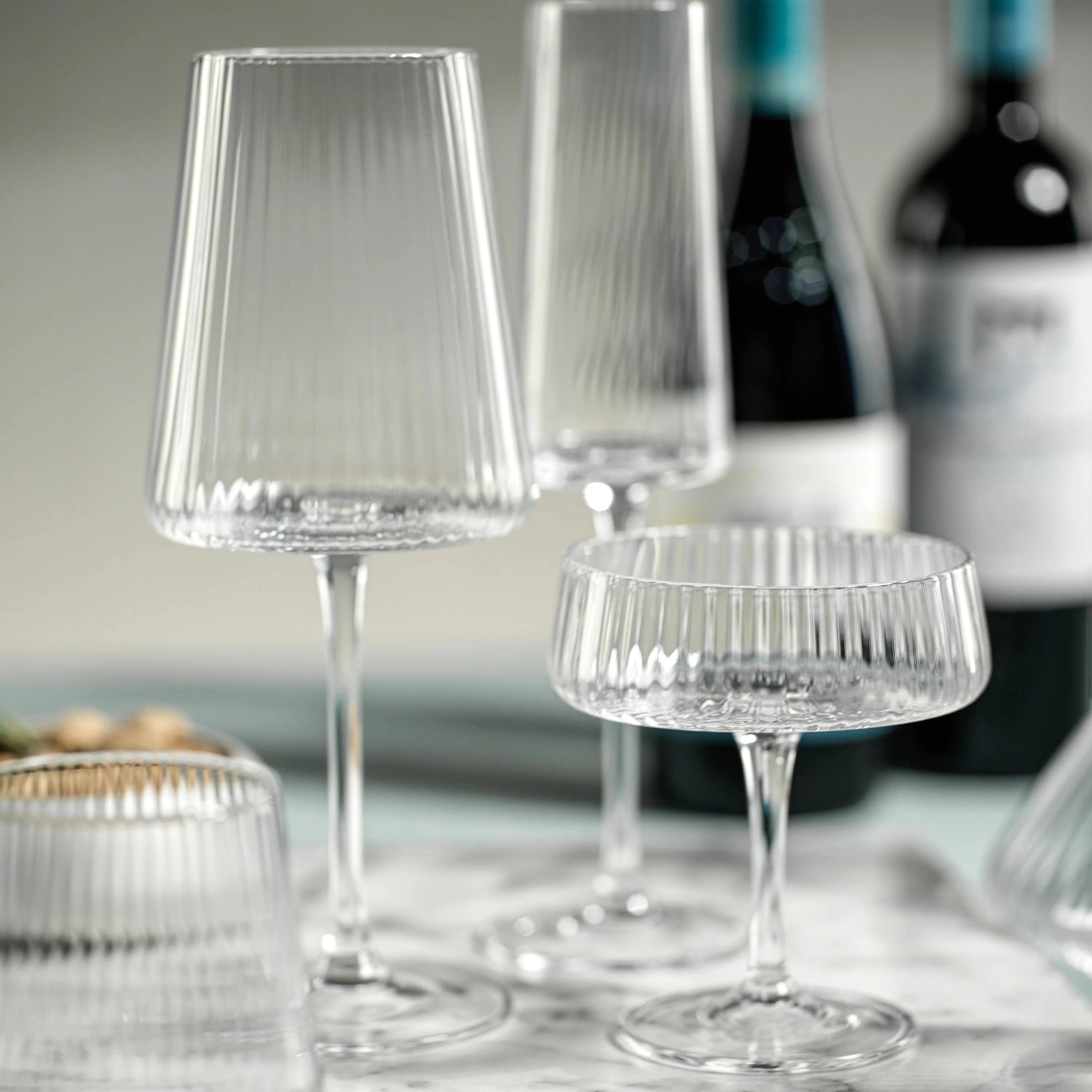Bandol Fluted Textured Wine Glass-thumbmail-2