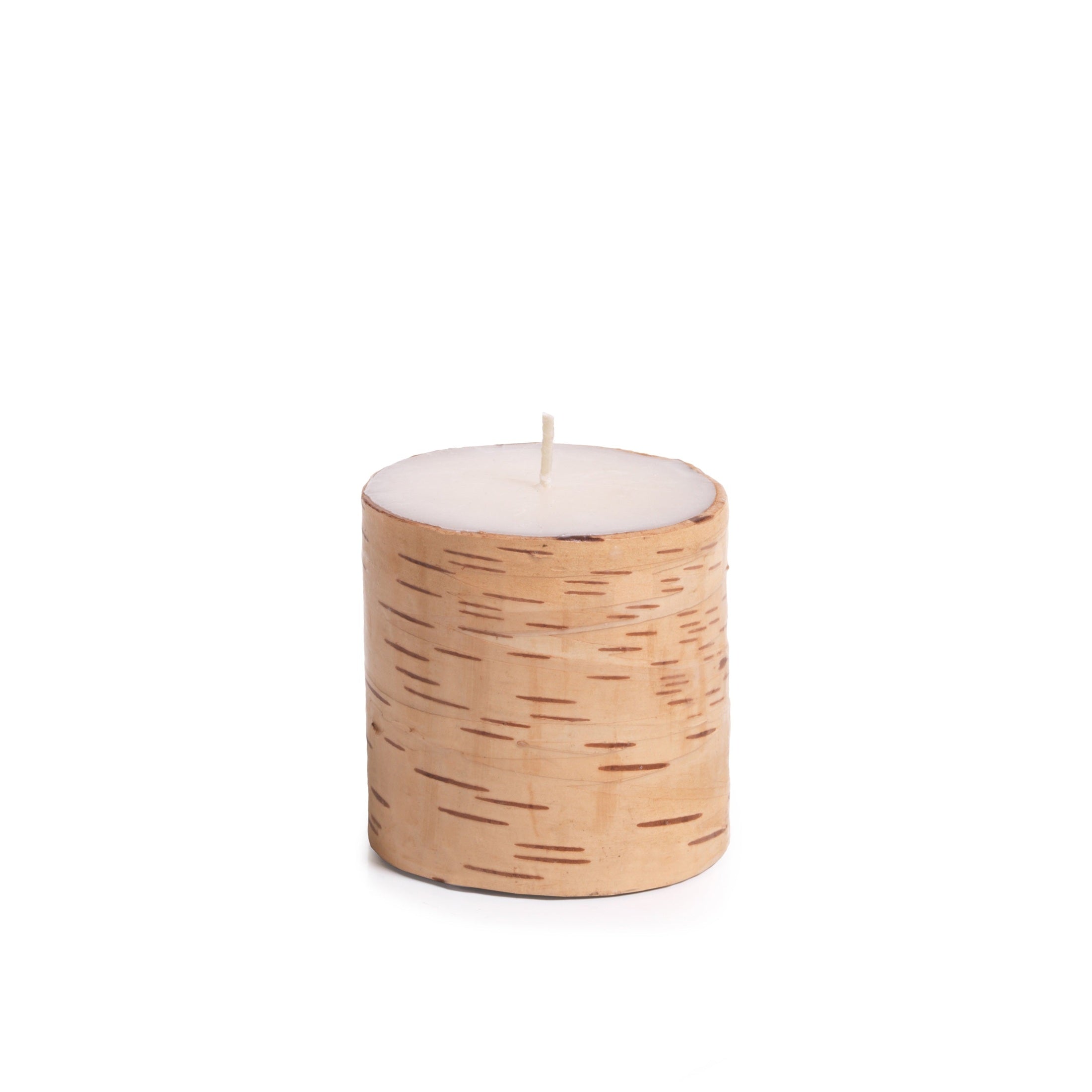 Birchwood Scented Pillar Candle