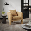 Adley accent chair styled in a modern living room