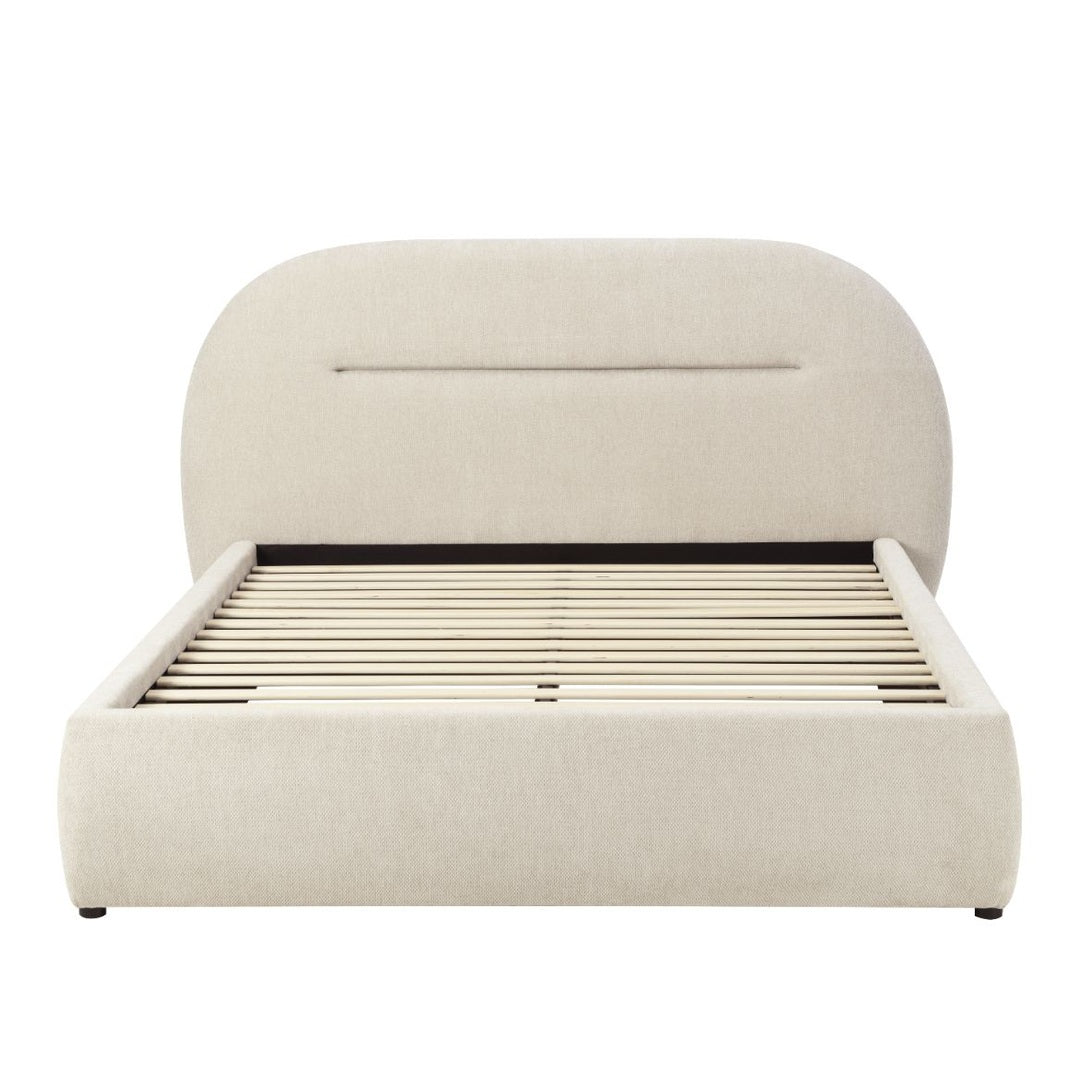 Artistic detail shot highlighting how natural light interacts with the vertical slats to create depth and shadow