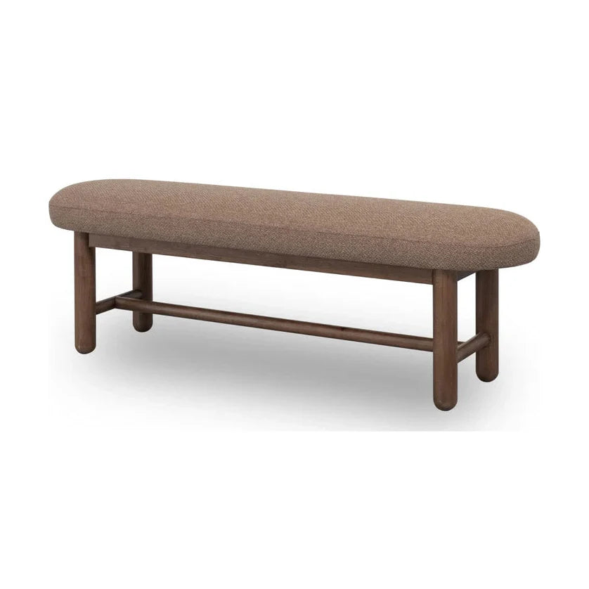Amara Oval Upholstered Dining Bench-thumbmail-6