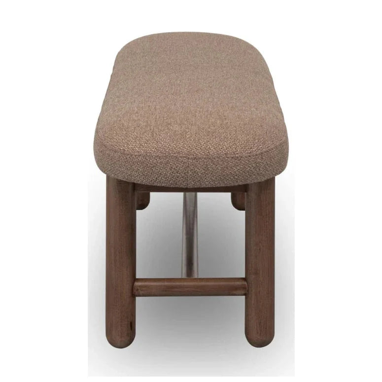 Amara Oval Upholstered Dining Bench-thumbmail-5