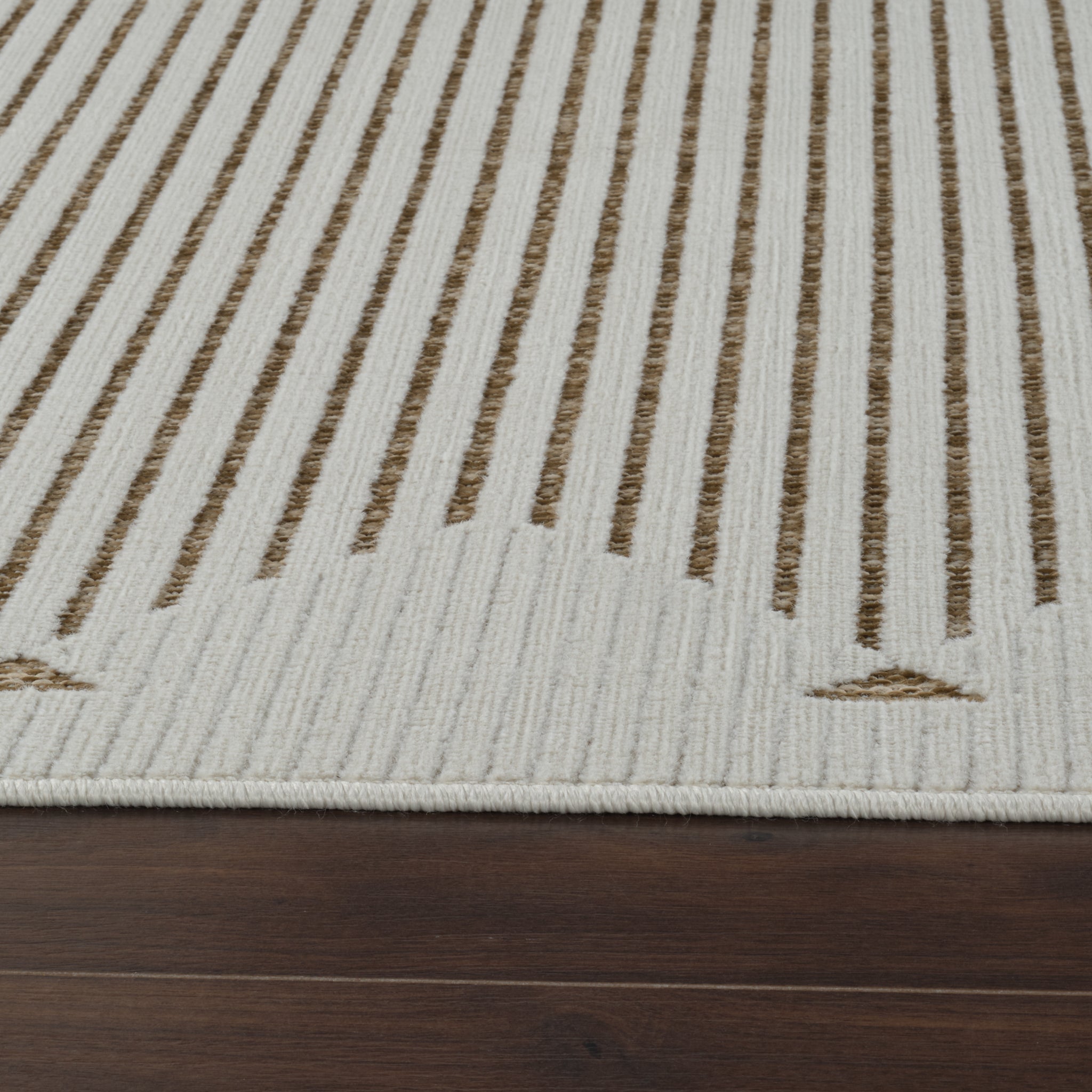 Aurora Beige Tribal Stripe Rug – 5 x 7'-thumbmail-6
