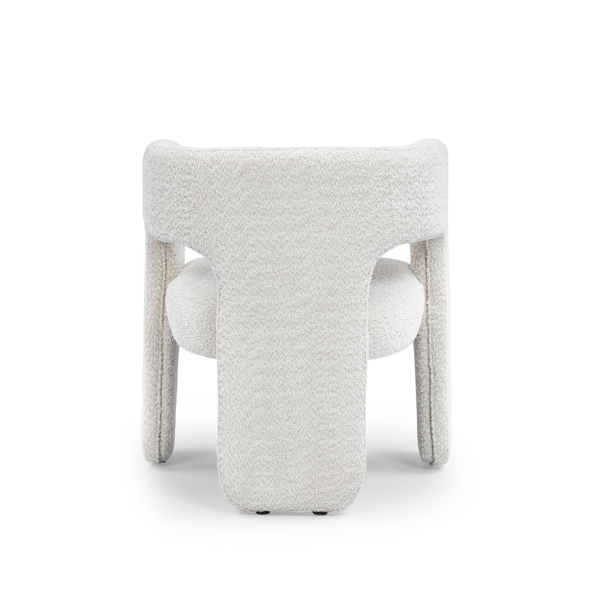 Back view of Bamse accent chair