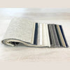 Stacked fabric swatches for Martha sofa upholstery