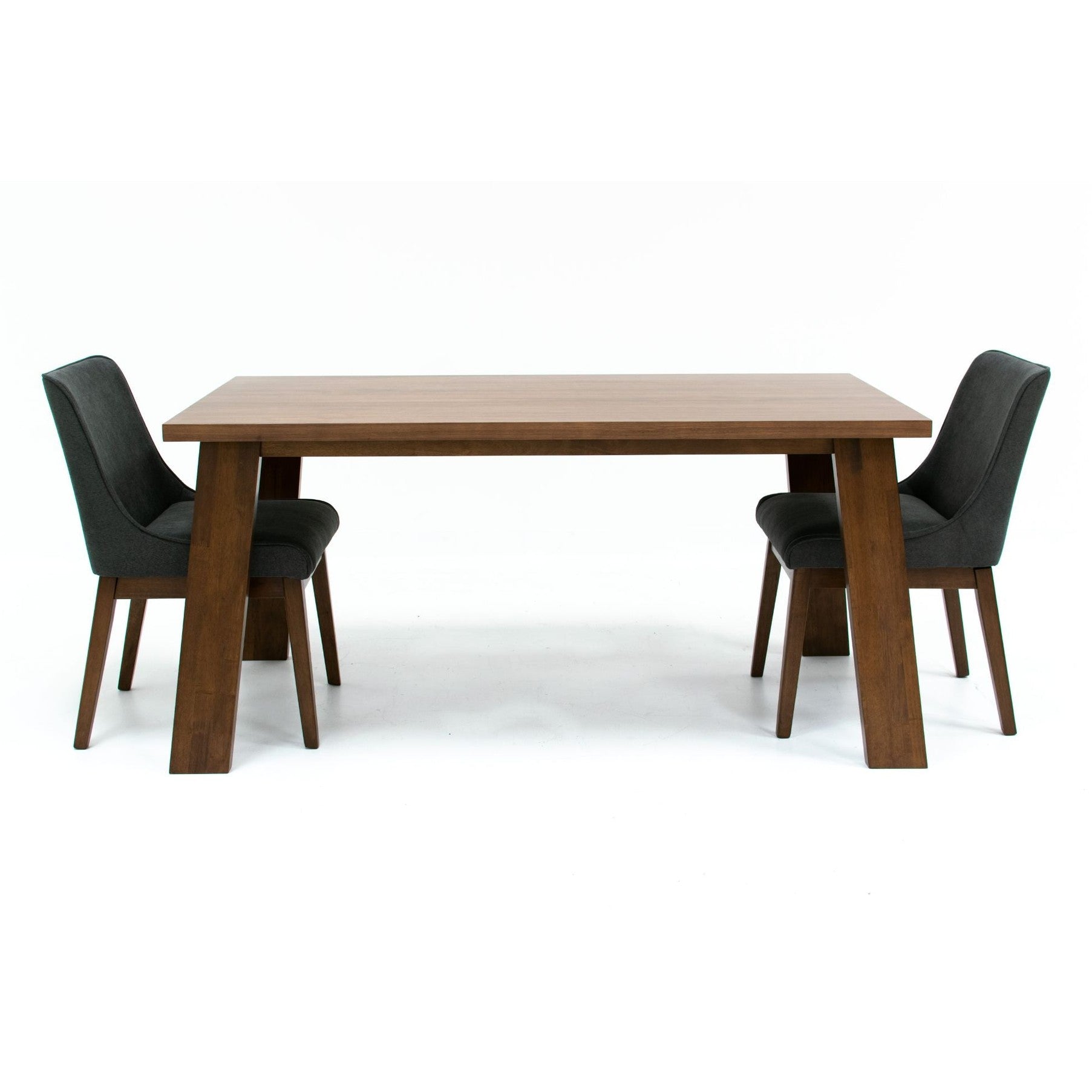 Macro surface shot focusing on the authentic character and rich color variations of the walnut wood top