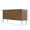 Technical line drawing providing detailed measurements including the 71-inch width and 31-inch height of the cabinet
