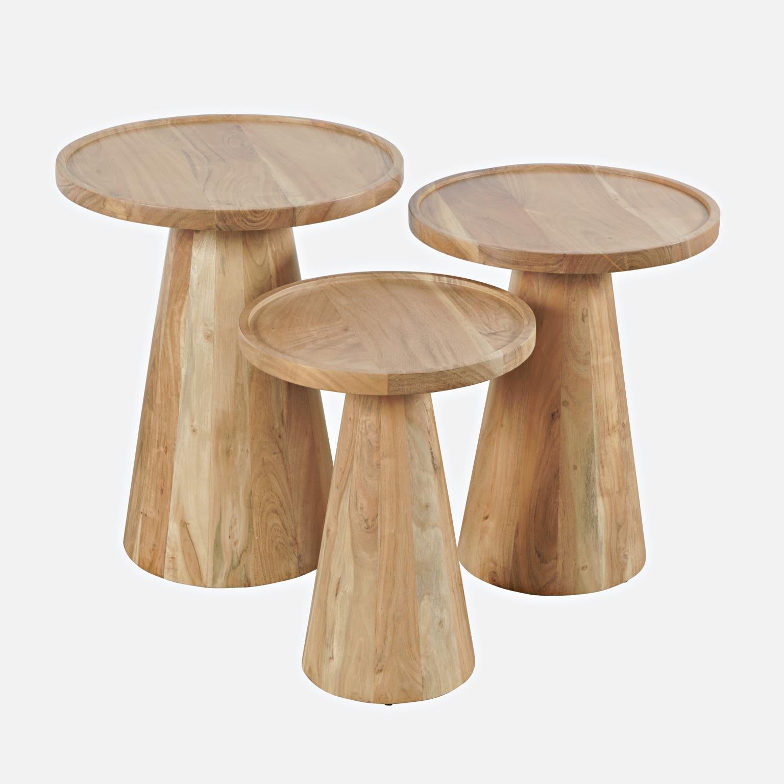 Bo Bunching Tables - Natural – Hygge Design House