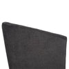 Macro view of the upper backrest upholstery demonstrating the durable weave material