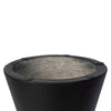 Detailed view of the hollow base underside highlighting the protective rubber floor pads