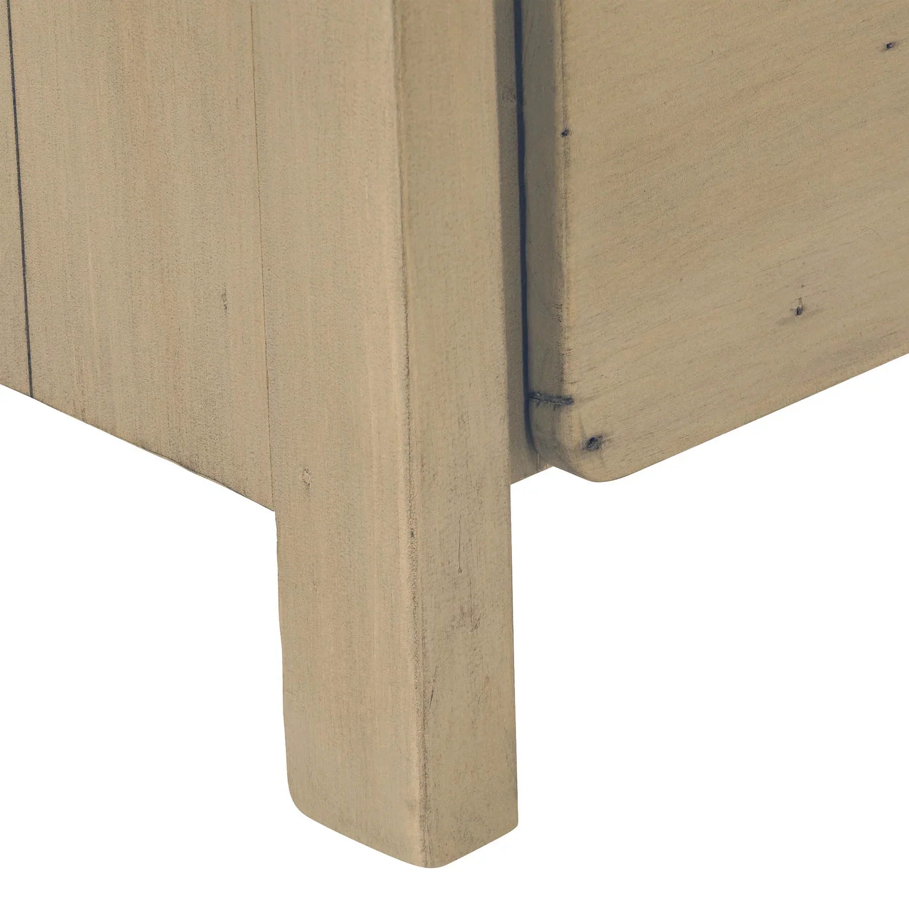 Macro detail shot focusing on the sturdy integrated leg frame and the elegant rounded corner silhouette