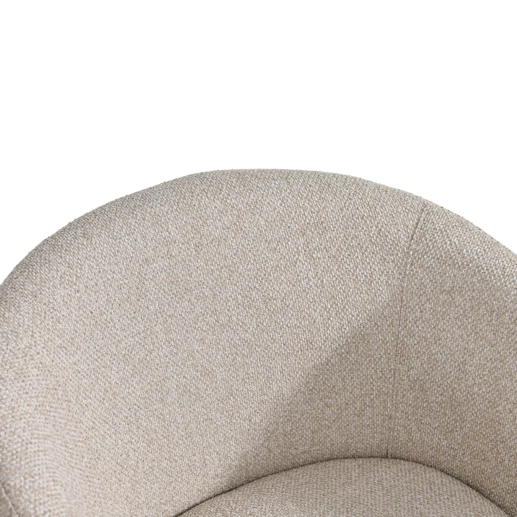 Full-frame macro shot of the cream fabric for material and texture reference