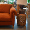 D-Bodhi Knut rope drum side table styled as a plant stand