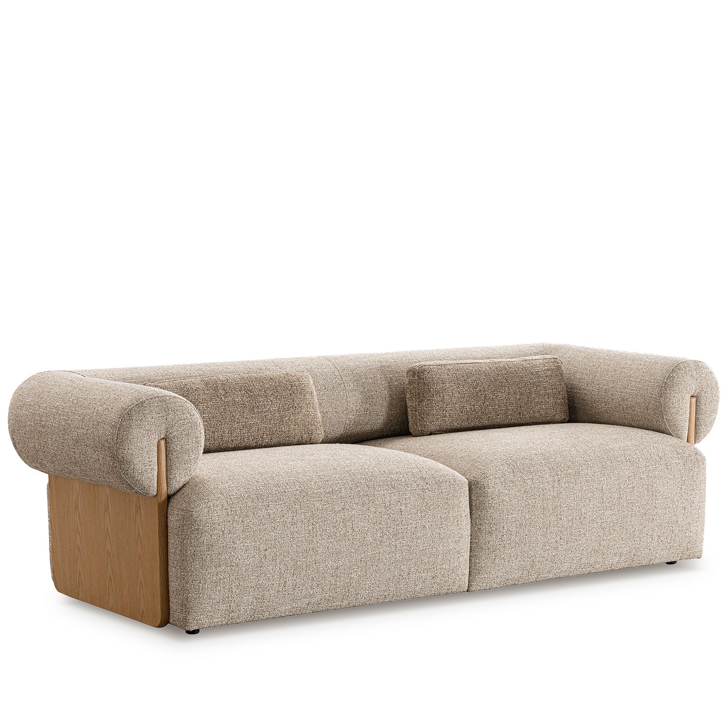 Dahlia 3 Seater Fabric Sofa product video preview