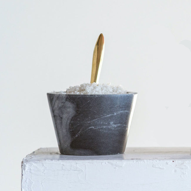 Marble Bowl with Spoon