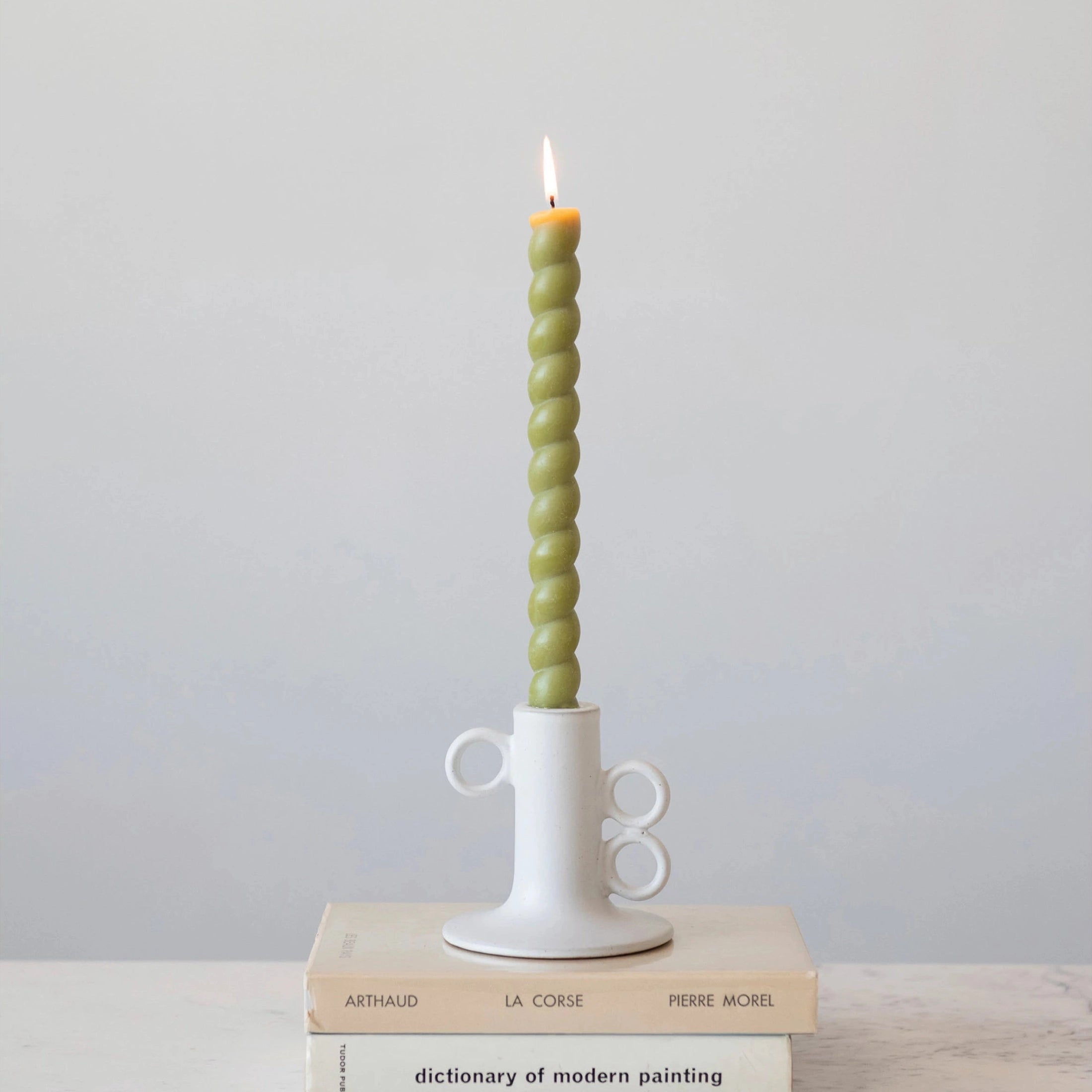 Stoneware Taper Holder
