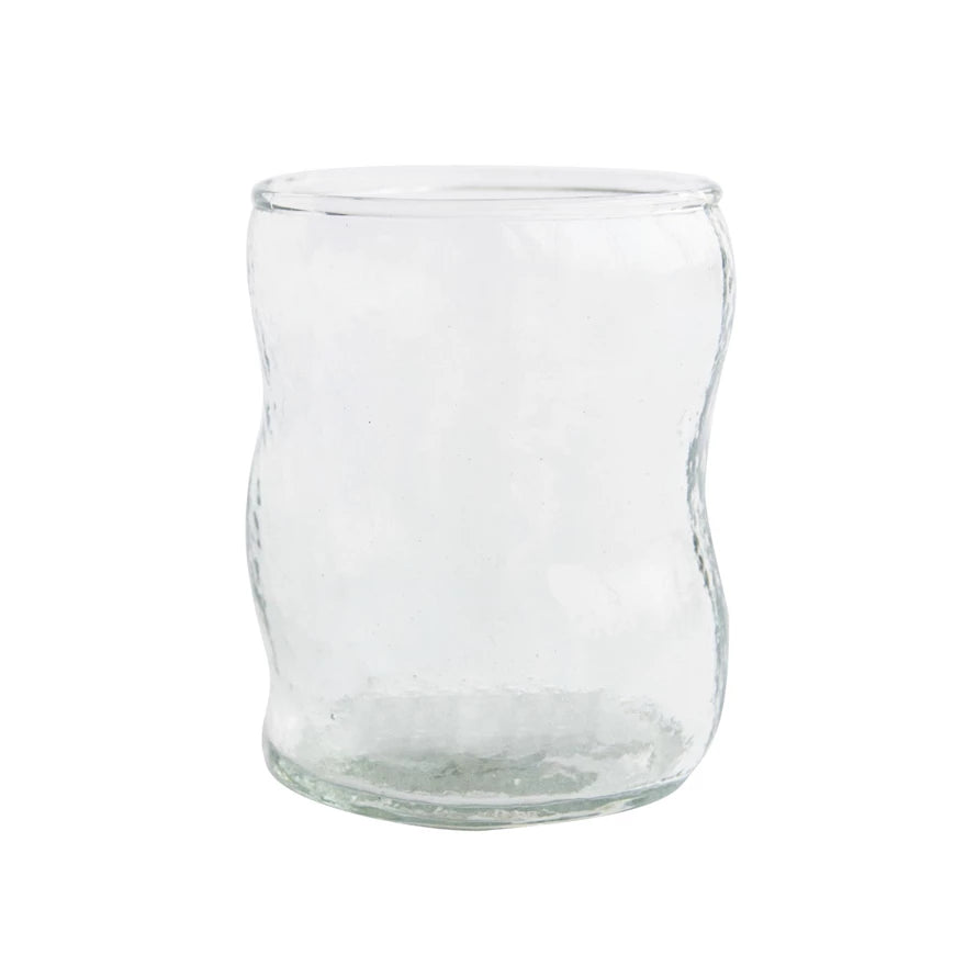 7 oz. Recycled Organic Shaped Drinking Glass