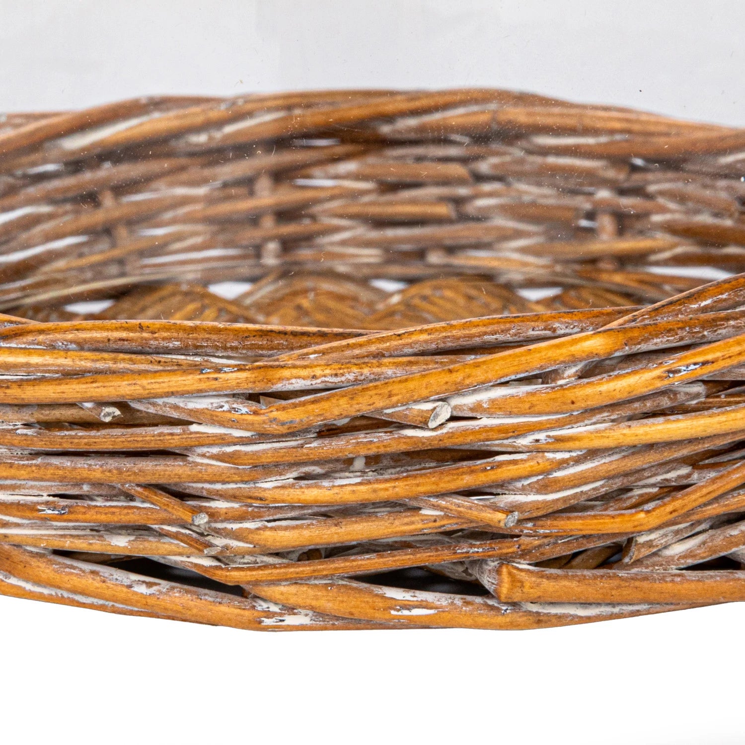 Decorative Glass Cloche w/ Woven Willow Base-thumbmail-4