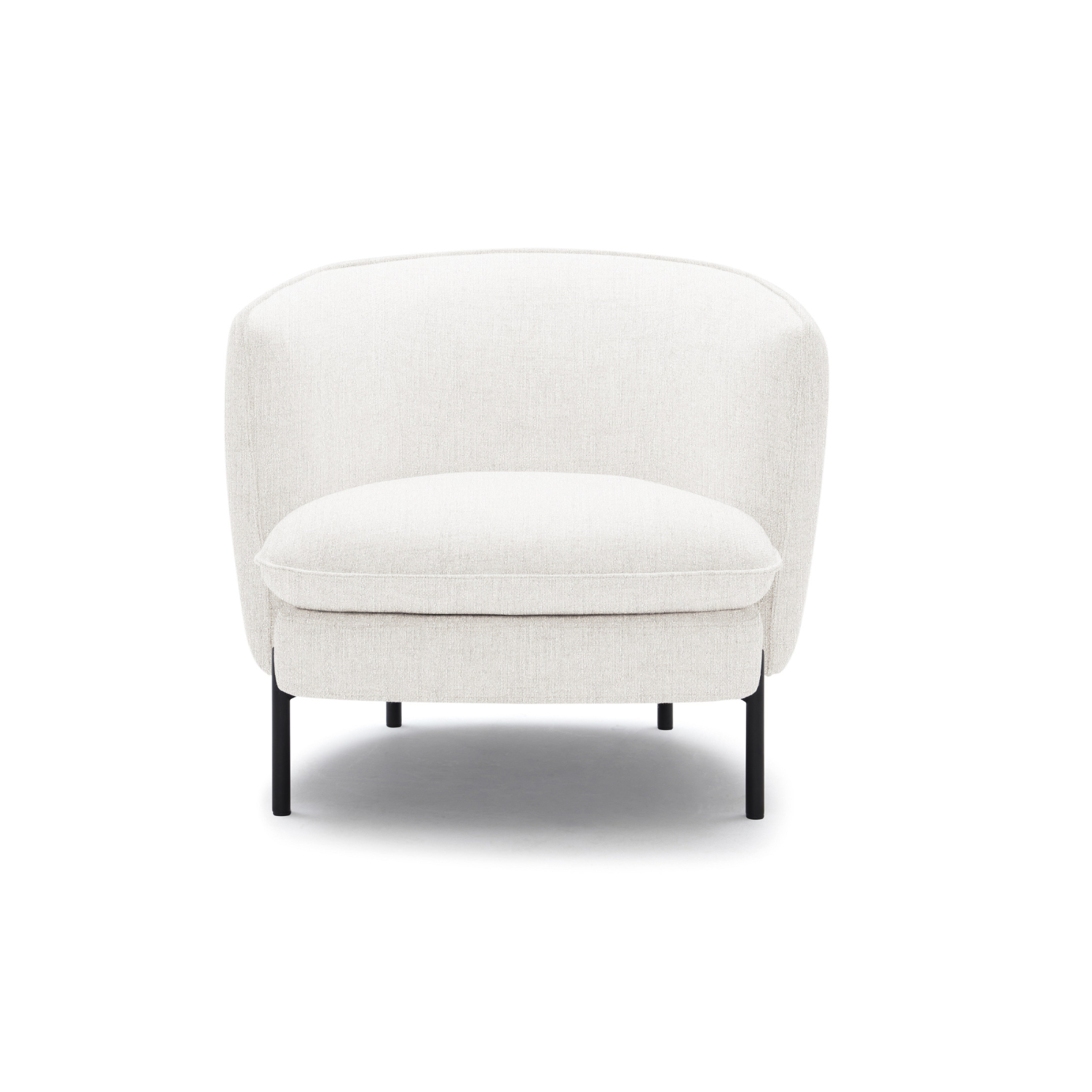 Dorby accent chair with upholstered fabric by Hygge Design House
