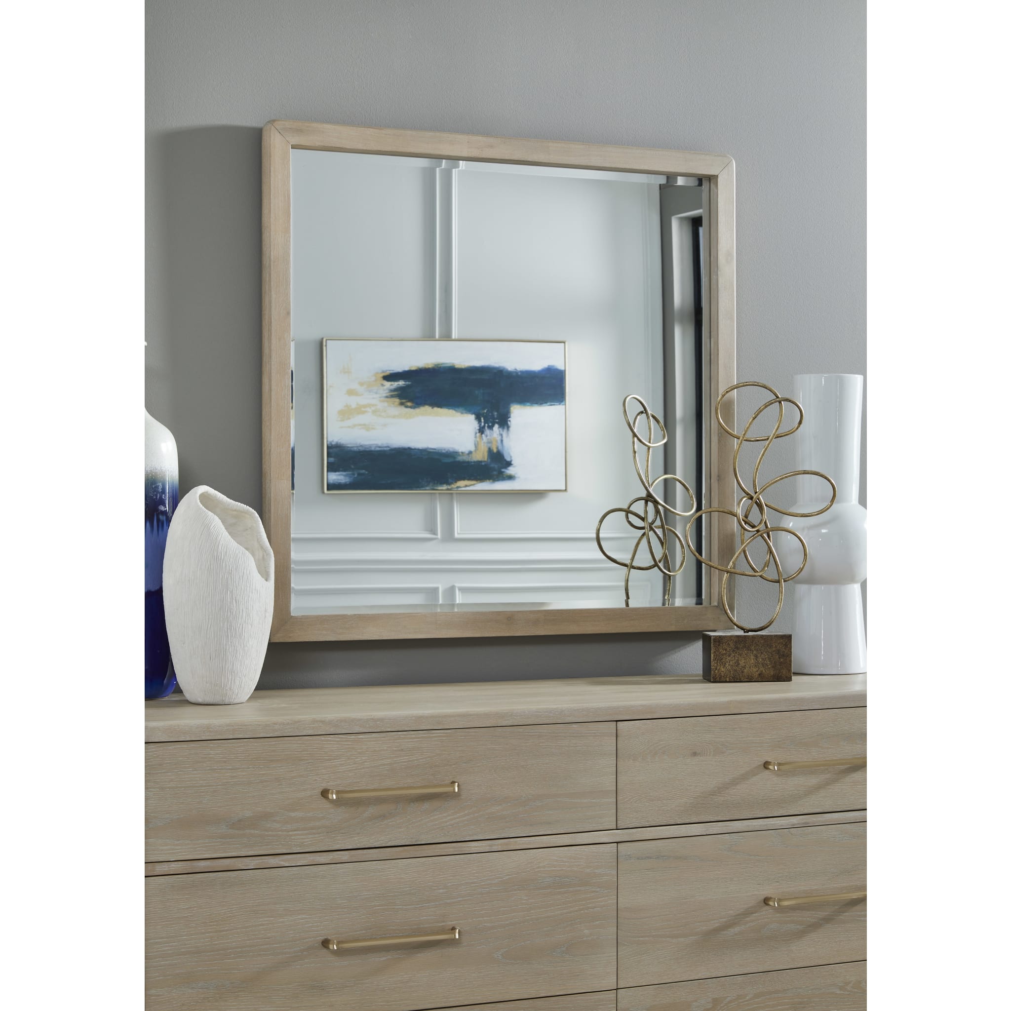 Bjorn Beveled Glass Wall or Dresser Mirror in Chai-thumbmail-5