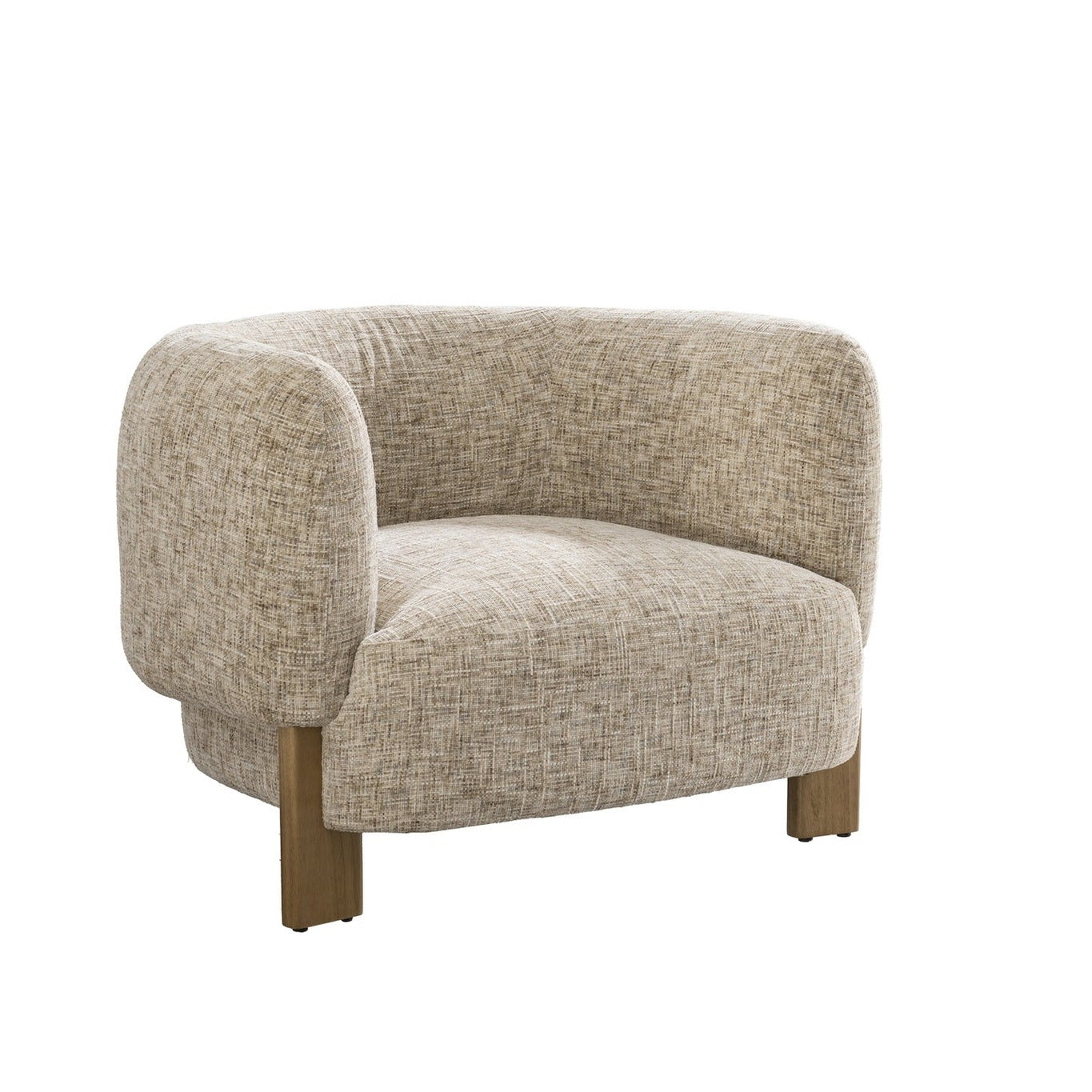 Emma Fabric Arm Accent Chair