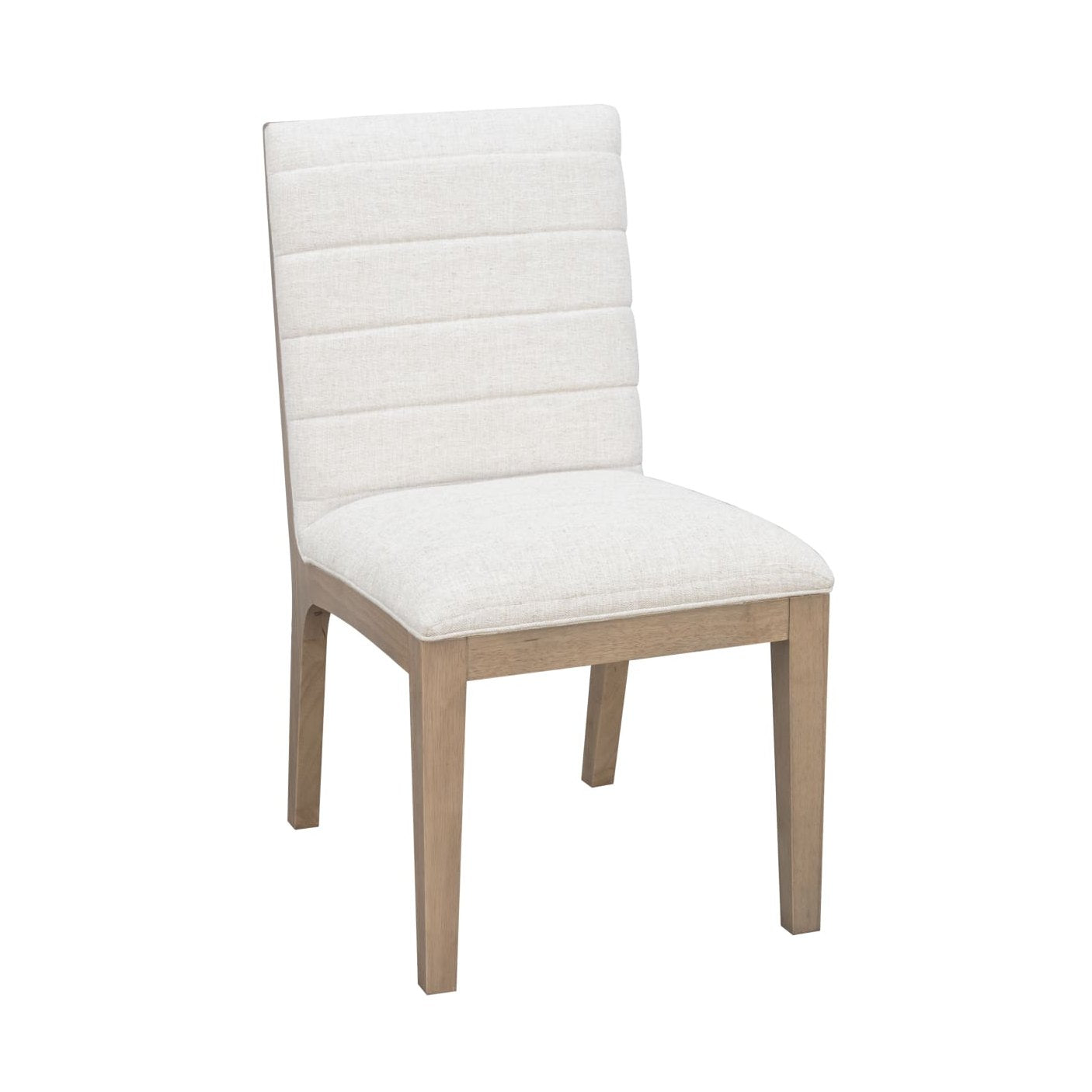 Nettie Solid Wood Dining Chair in Ginger and Natural Linen-thumbmail-3