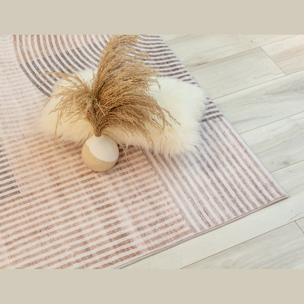 Europa Beige Geometric Modern Rug – 5x8-thumbmail-2