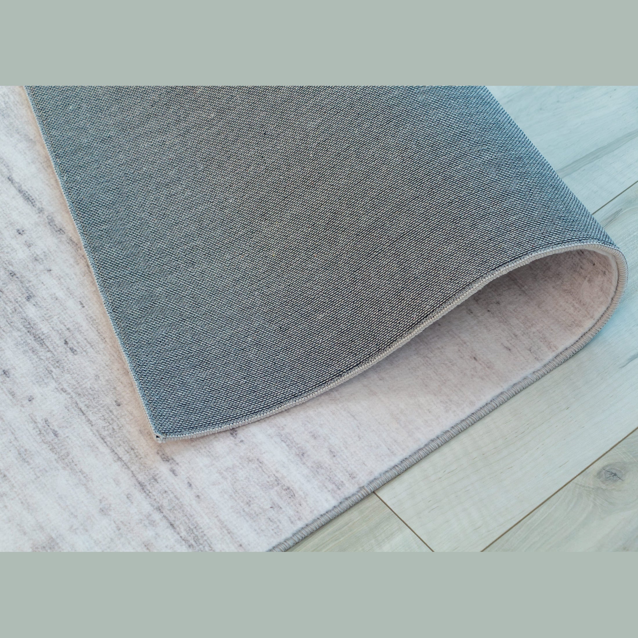 Thor Beige Solid Textured Area Rug