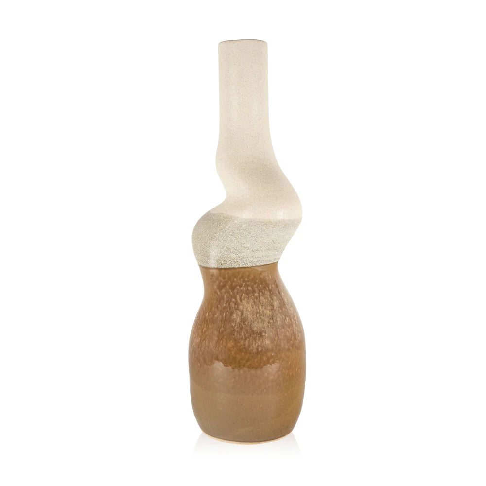 Montego Ceramic Floor Vase - Tall-thumbmail-1