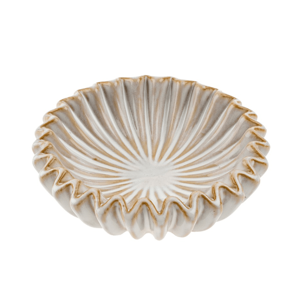 Fluted Ceramic Catchall L-thumbmail-1
