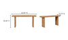 Monterey Console Table Rustic Blonde