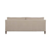Full back view of the Gemma sofa in sand beige