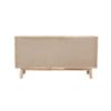 Rear view of the dresser highlighting the high-quality finish and durable structural assembly