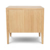 Rear view of the dresser showcasing the high-quality finished back panel and durable structural assembly