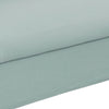 Detail shot of the slipcover hem on Harper sofa