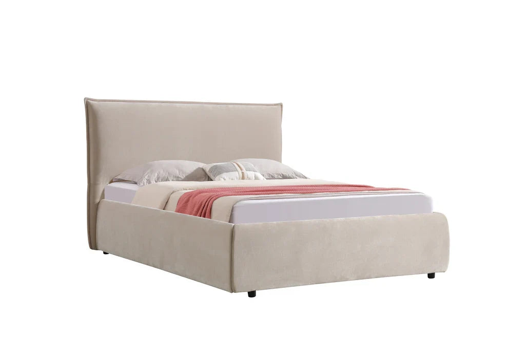 Arena Gas Lift Storage Bed – Fabric Upholstered Platform Bed-thumbmail-7