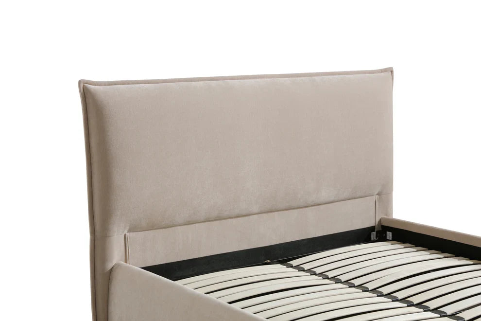 Arena Gas Lift Storage Bed – Fabric Upholstered Platform Bed-thumbmail-4