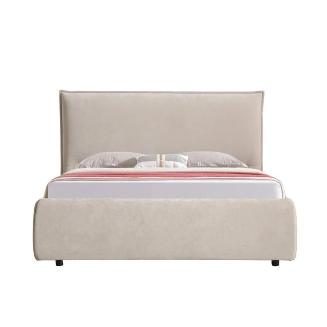 Arena Gas Lift Storage Bed – Fabric Upholstered Platform Bed-thumbmail-1