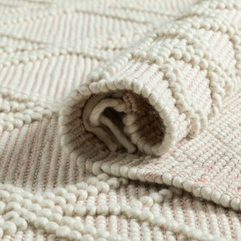 CIMO HAND WOVEN RUG IVORY/PINK-thumbmail-3