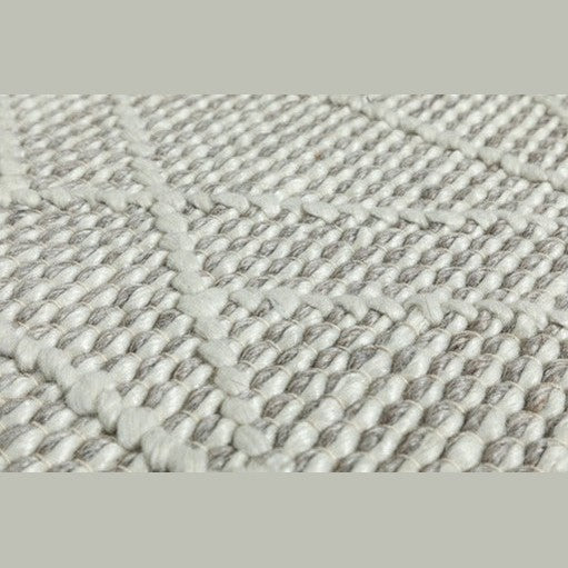 LABIN HAND WOVEN RUG WHITE/GRAY-thumbmail-4