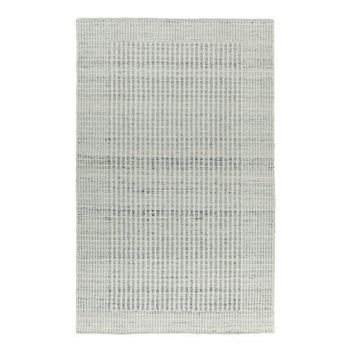 VESLEY HAND WOVEN RUG IVORY/SILVER 5X8